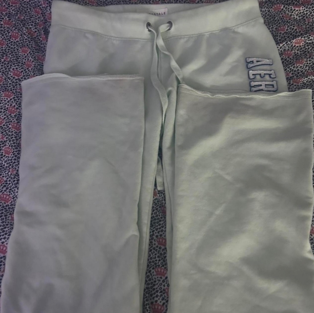 Aeropostale Light Green with Logo